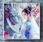 Preview: Diamond Painting Asiatische Schönheit & Drachengöttin